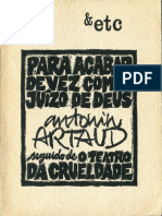 Antonin Artaud - Para Acabar de Vez com o Juízo de Deus & O Teatro da Crueldade