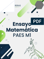 Matemantis - Ensayo PAES M1