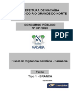 Prefeitura de Macaíba Estado Do Rio Grande Do Norte: Organizadora