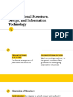 2C-REPORT Organizational Structure, Design, and Information Technology by Mary Rose
