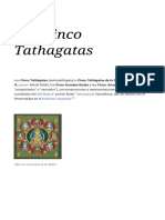 Los Cinco Tathagatas - Wikipedia, La Enciclopedia Libre