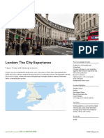 London: The City Experience: 7 Days - 10 Days With Edinburgh Extension