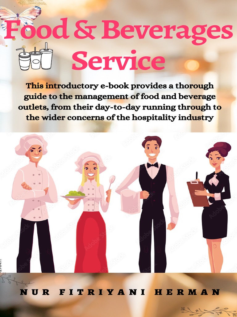 Food and Beverages Service PDF Tableware Restaurants