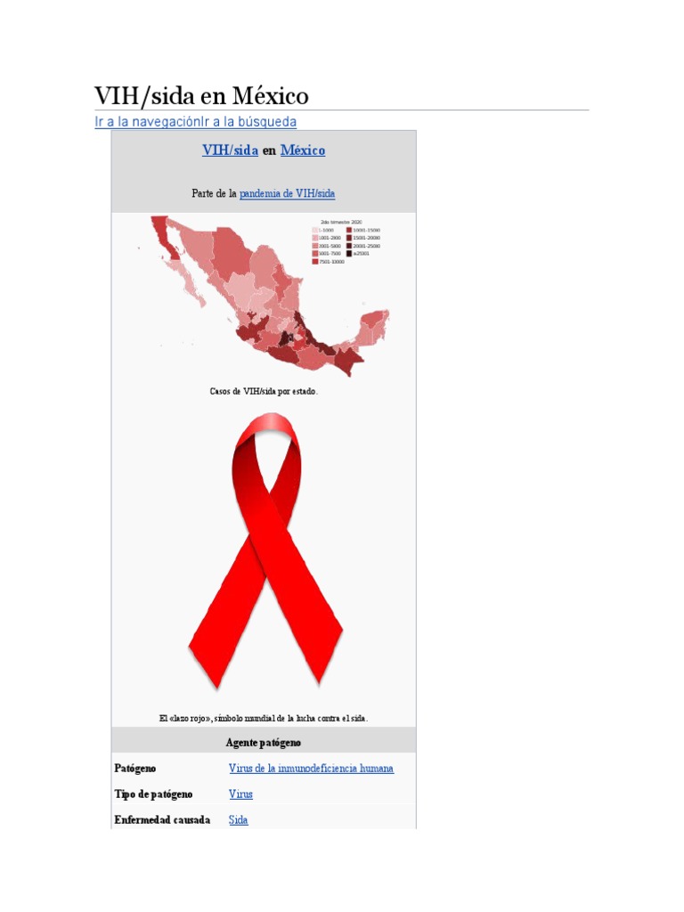 VIH/sida México | PDF | VIH / SIDA | Ciencias de la Salud