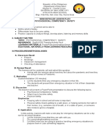 Kita-Kita HS Lesson Plan on Psychosocial Safety