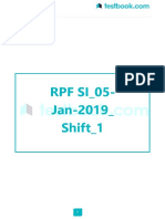 RPF SI - 05-Jan-2019 - Shift - 1: Useful Links