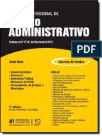 Resumo Pratica Profissional de Direito Administrativo Jose Aras