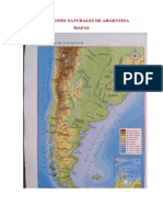 Mapas de Condiciones Naturales de Argentina en Word