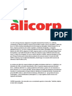 1 Historia de Alicorp
