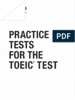 Practice Tests For Toeic - Collins - 2013 Teacher