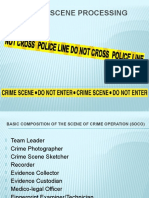 Crime Scene Processing