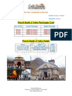 Panch Badri Ji Yatra Packages Cost: The Holy Chardham Yatra 2022