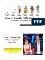 Handling Difficult People On Feedback & Counseling - 171020