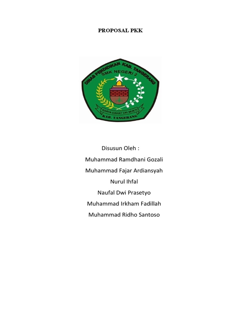 Proposal Pkk Part 2 Pdf