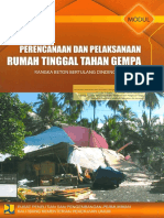 Perencanaan Dan Pelaksanaan Rumah Tinggal Tahan Gempa Rangka Beton Bertulang Dinding Pasangan 34938