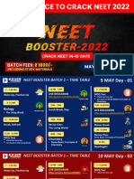 NEET Booster Batch 1