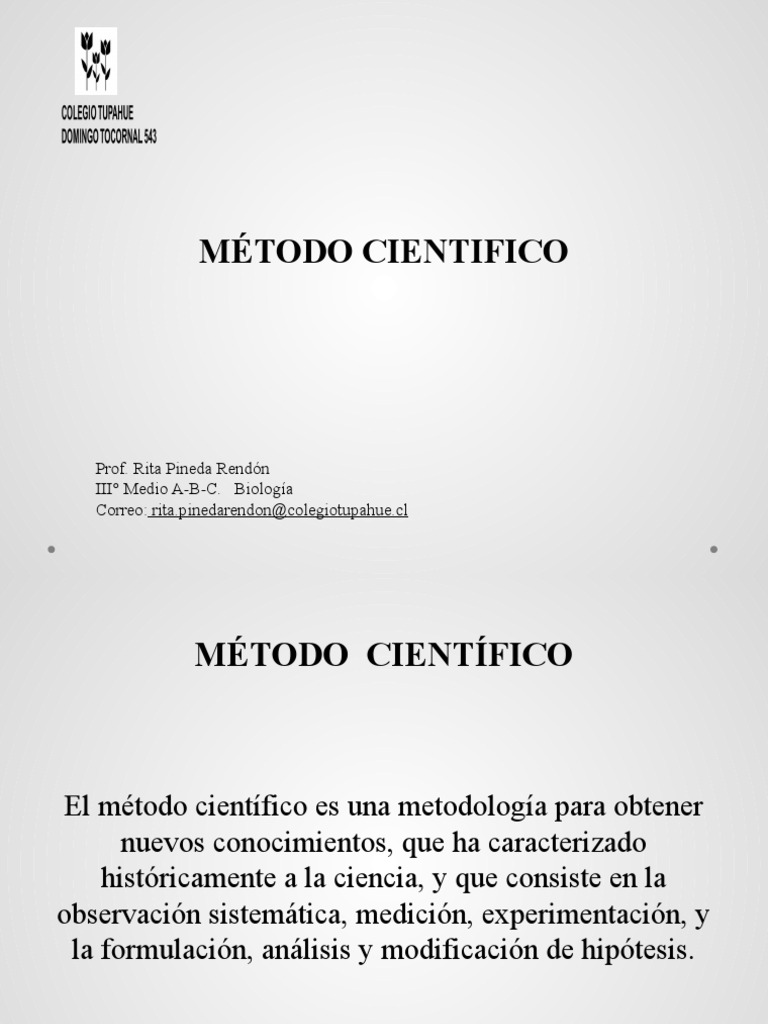 METODO CIENTIFICO - Cap III y IV | PDF | Hipótesis | Método científico