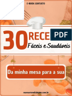 30 Receitas Fáceis e Saudáveis