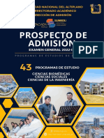 Prospecto General 2022-II