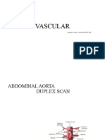 VASCULAR - Abdominal Aorta Duplex Scan