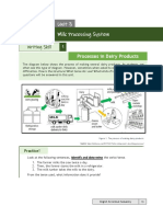 Unit 3 Milk Processing System: Writing Skill