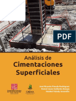 Análisis de Cimentaciones Superficiales Ebook