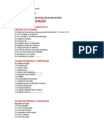 Claves Radiales C.B.L. 2018