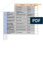 HSE Training Calendar