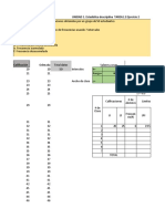 Trabajo en Clase Semana 2, Estadísitca I USMAH