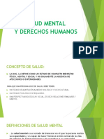 Salud Mental y Derechos Humanos