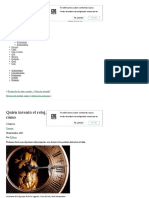 Quién Inventó El Reloj, Cuándo, Dónde y Cómo