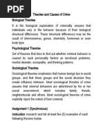 Edited Theories of Crime Causation