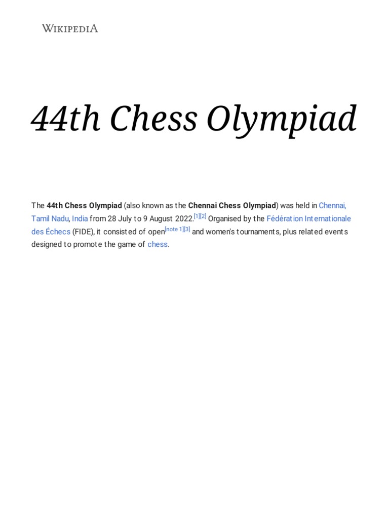 Open event at the 44th Chess Olympiad - Wikipedia
