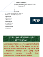 MEMPELAJARI KETUHANAN DAN PANDANGAN FILSAFATNYA