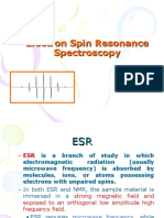 Electron Spin Resonance Spectros