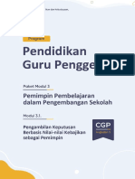 Modul 3.1. Angkatan 5 Reguler. Pengambilan Keputusan Berbasis Nilai-Nilai Kebajikan Sebagai Pemimpin - Final