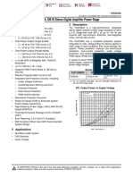 TAS5342A 100-W Stereo Digital Amplifier Power Stage: 1 Features 3 Description