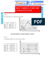 Ampliacion y Reduccion de Figuras Planas para Tercero de Primaria