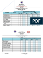 Acknowledgement Receipt: Department of Education