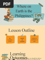 Where On Earth Is The Philippines?: Grade 7 Science