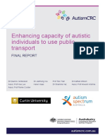 3 041RS - Enhancing Capacity of Individuals With Autism To Use Public Transport - Final Report