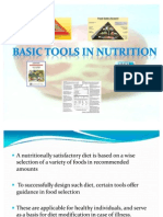Basic Tools in Nutrition