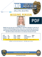 Missing Person - Abigail Law PDF
