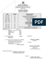 Teacher'S Program Grade Two-Apolinario