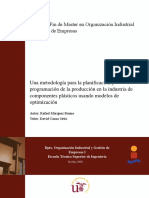 Planificación y Secuenciacion de La Fabricación