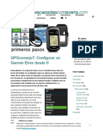 GPSconsejo7 Configurar Un Garmin Etrex Desde 0