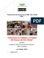 I Concurso de Cacao en OV 2014