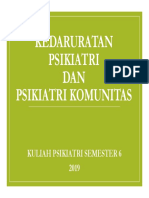 1.kedaruratan Psikiatri Dan Psikiatri Komunitas