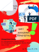 3.2 Menganalisis Manajemen Bisnis Ritel