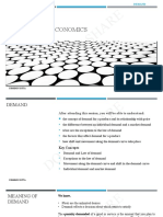 Managerial Economics - Sem - 1 - Demand